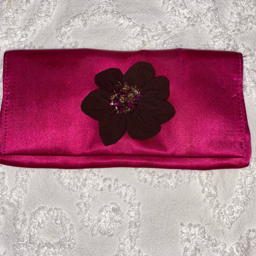 Pink clutch